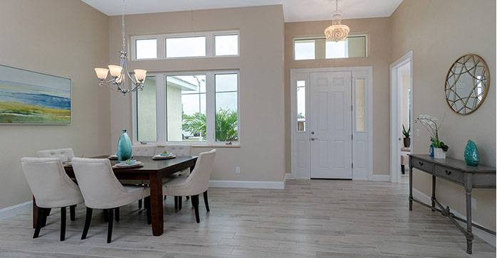 LeBeau Construction Opulence Model Elevation Rendering