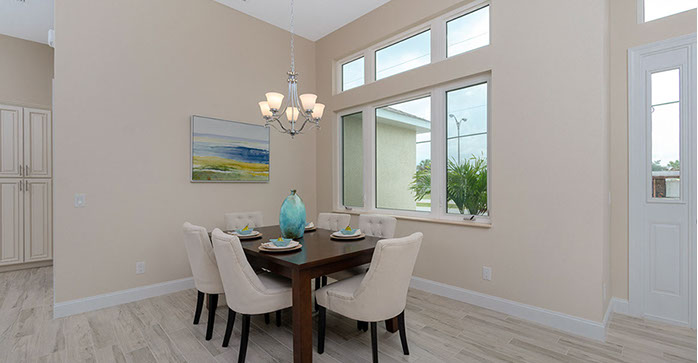 LeBeau Construction Opulence Model Elevation Rendering