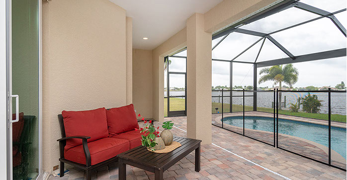 LeBeau Construction Opulence Model Elevation Rendering