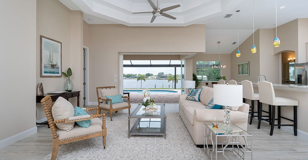 LeBeau Construction Opulence Model Elevation Rendering