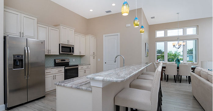 LeBeau Construction Opulence Model Elevation Rendering