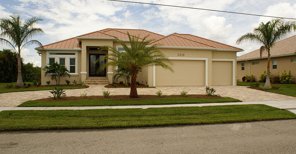 LeBeau Construction Opulence Model Elevation Rendering