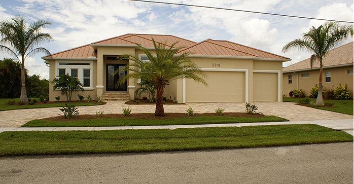 LeBeau Construction Opulence Model Elevation Rendering