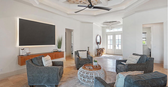 LeBeau Construction Opulence Model Elevation Rendering