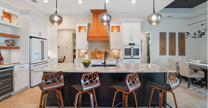 LeBeau Construction Opulence Model Elevation Rendering