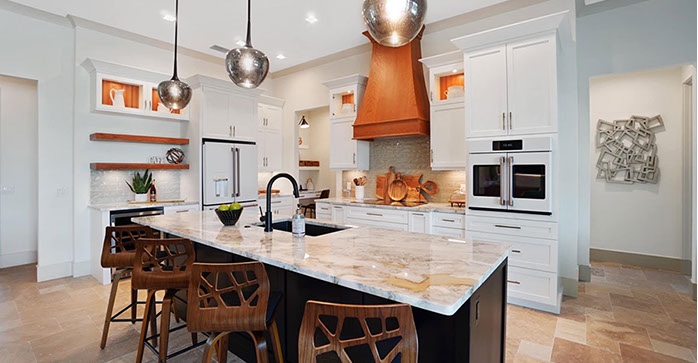 LeBeau Construction Opulence Model Elevation Rendering