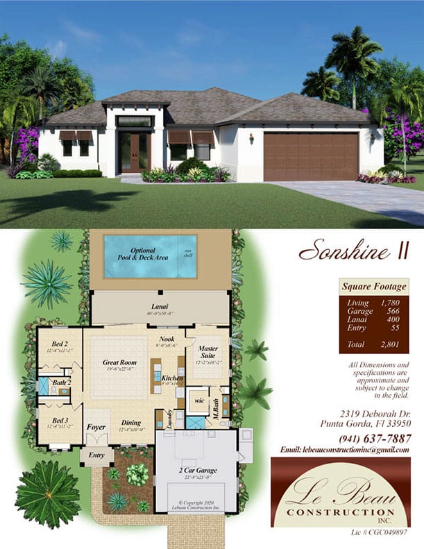 Sonshine II floor plan