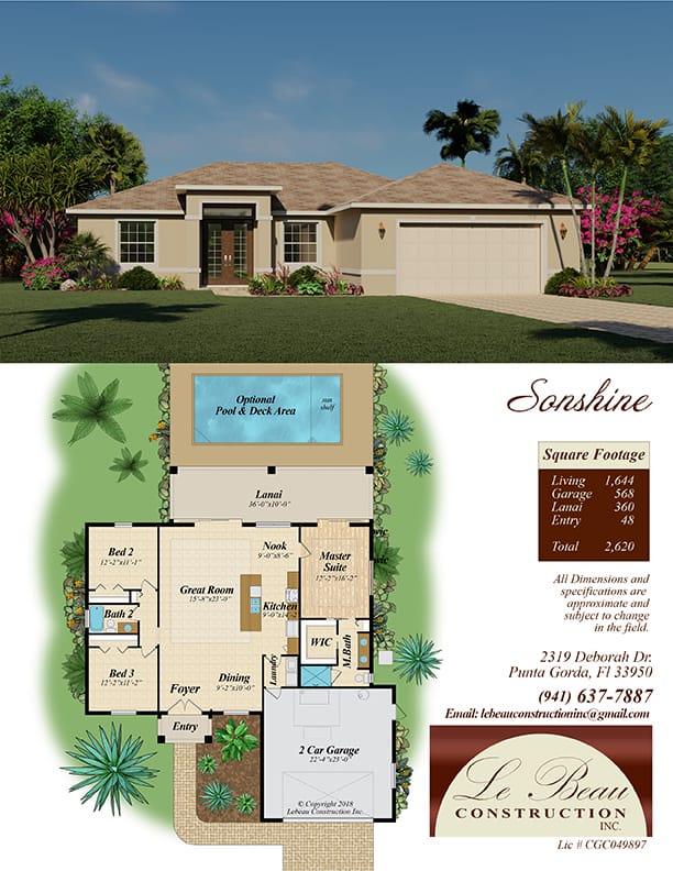 SONSHINE floor plan
