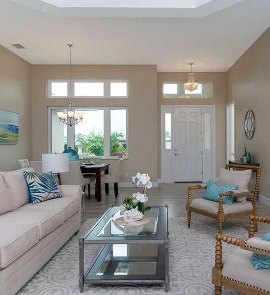 luxury living space 